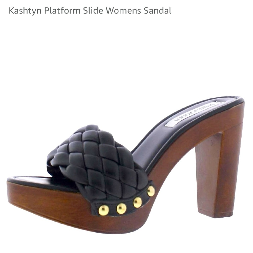 Kashtyn y2k wooden mule slide clog